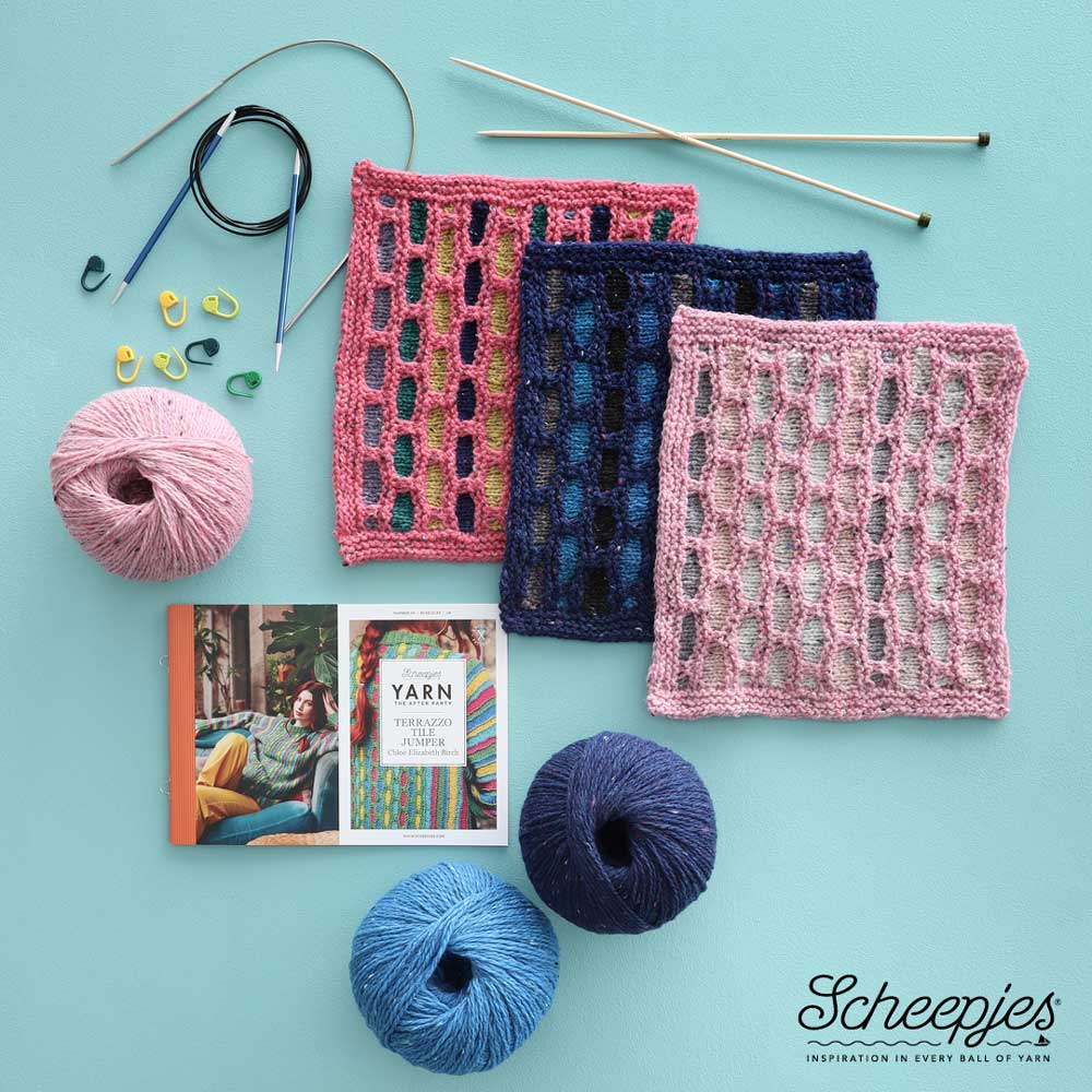 Scheepjes Yarn The After Party no. 191 - Terrazzo Tile Jumper (booklet) - (Knit)