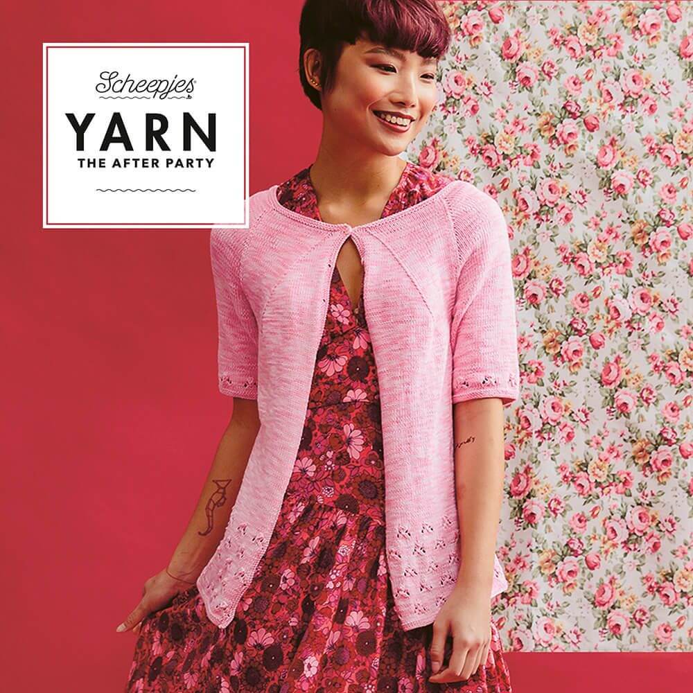 Scheepjes Yarn The After Party no. 100 - Rose Bud Cardigan (booklet) - (Knit)