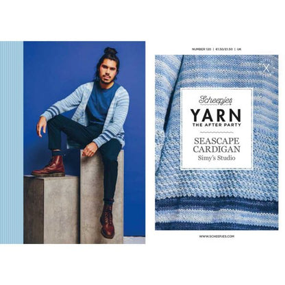 Scheepjes Yarn The After Party no. 120 - Seascape Cardigan (booklet) - (Knit)