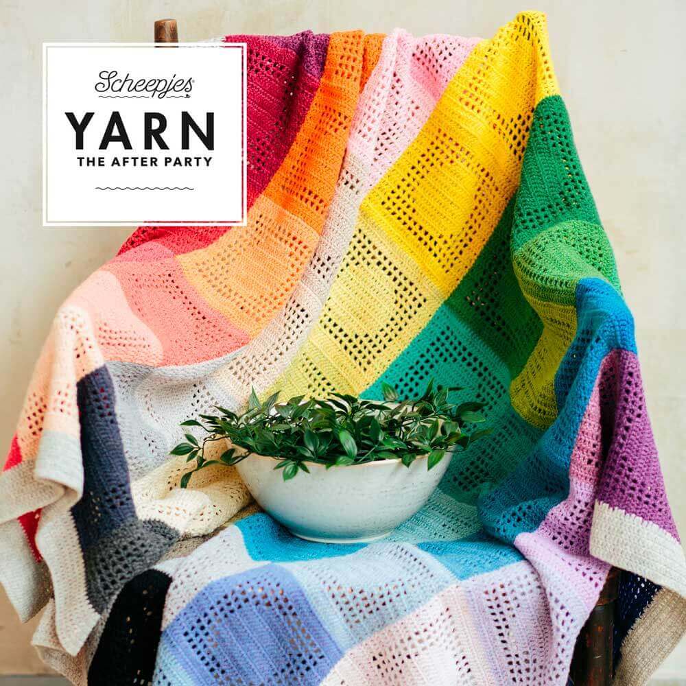 Scheepjes Yarn The After Party no. 127 - Rainbow Dots Blanket (booklet) - (Crochet)