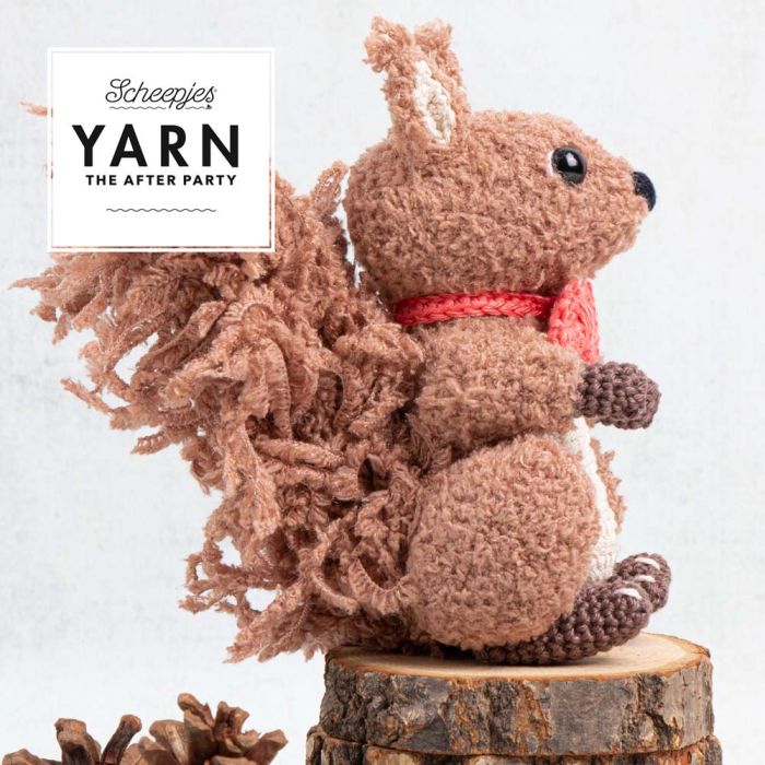 Scheepjes Yarn The After Party no. 190 - Zoey The Squirrel (booklet) - (Crochet)