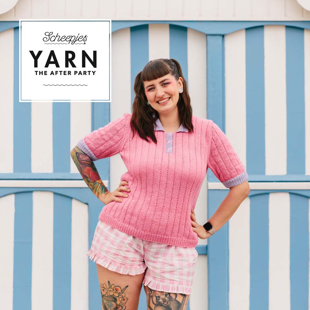 Scheepjes Yarn The After Party no. 194 - Beyond Delicious Polo Shirt (booklet) - (Knit)