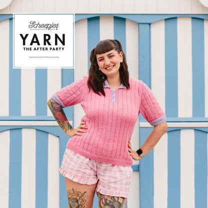 Scheepjes Yarn The After Party no. 194 - Beyond Delicious Polo Shirt (booklet) - (Knit)