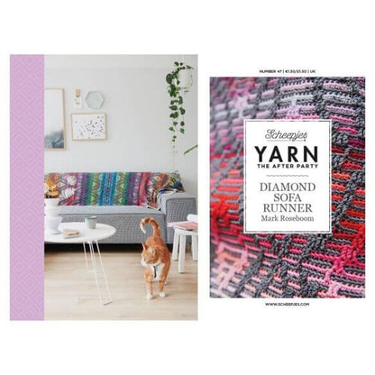 Scheepjes Yarn The After Party no. 47 - Diamond Sofa Runner (booklet) - (Crochet)