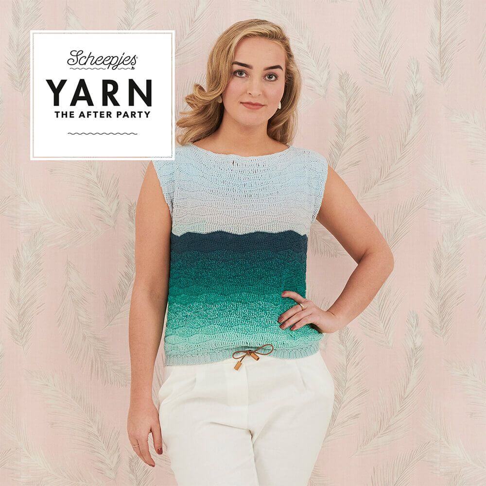 Scheepjes Yarn The After Party no. 63 - Flowing Waves Top (booklet) - (Crochet)