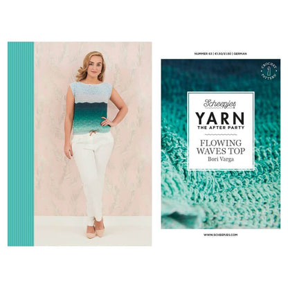 Scheepjes Yarn The After Party no. 63 - Flowing Waves Top (booklet) - (Crochet)