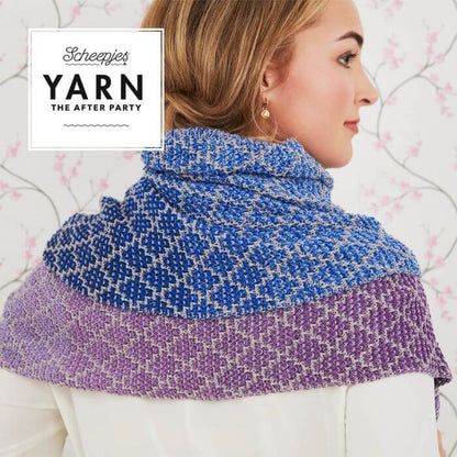 Scheepjes Yarn The After Party no. 71 - Lavender Trellis Wrap (booklet) - (Knit)