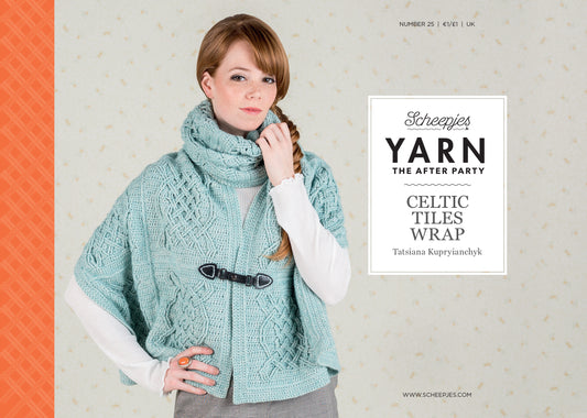 Scheepjes Yarn The After Party no. 25 - Celtic Tiles Wrap (booklet) - (Crochet)