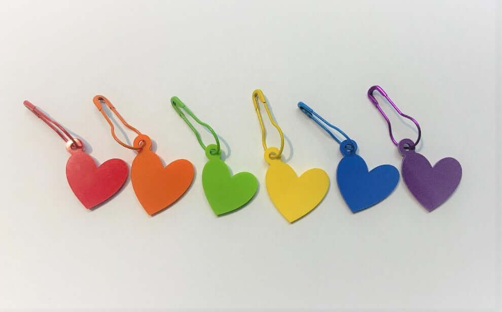 Heart Stitch Markers