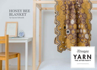 Scheepjes Yarn The After Party no. 08 - Honey Bee Blanket (booklet) - (Crochet)