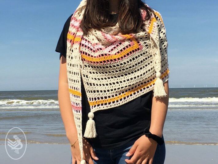 Meant to be Shawl Pattern US Crochet - Instant Download