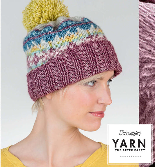 Scheepjes Yarn The After Party no. 07 - Fair Isle Hat (booklet) - (Knit)