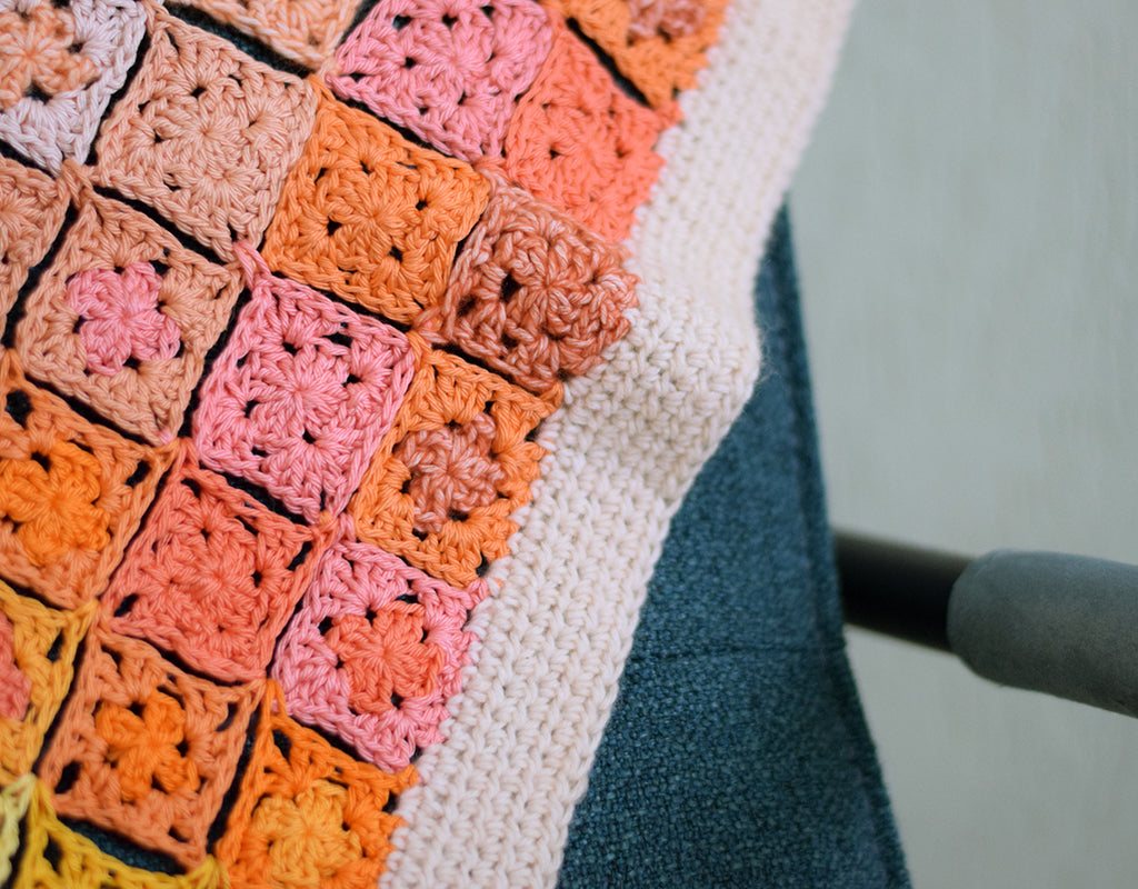 Watercolour Granny Blanket by A Spoonful of Yarn - Yarn Kit