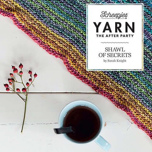 Scheepjes Yarn The After Party no. 06 - Shawl of Secrets (booklet) - (Knit)