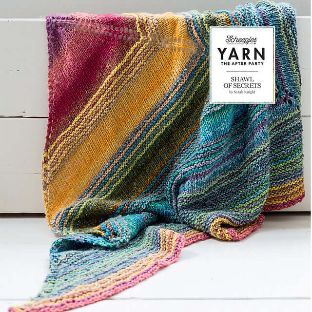 Scheepjes Yarn The After Party no. 06 - Shawl of Secrets (booklet) - (Knit)