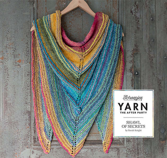 Scheepjes Yarn The After Party no. 06 - Shawl of Secrets (booklet) - (Knit)