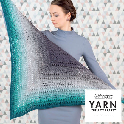 Scheepjes Yarn The After Party no. 09 - Stormy Day Shawl (booklet) - (Crochet)